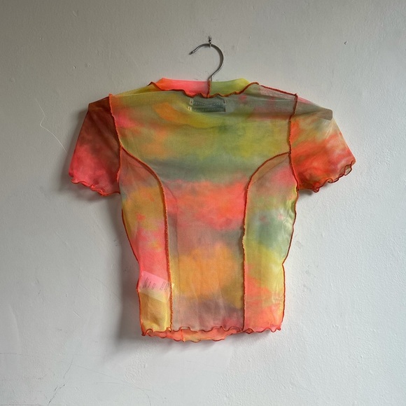 Urban Outfitters | mesh baby tee - Picture 2 of 10